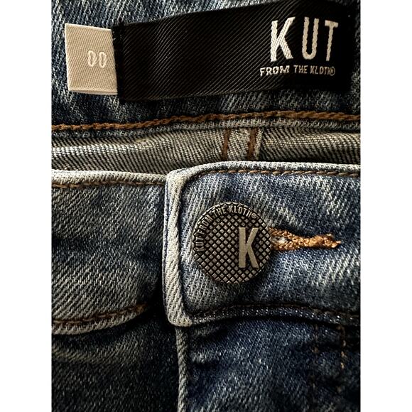 Kut From The Kloth-High Rise Rachael Fab Ab Mom Jean-Size 00-NWT - Picture 11 of 13